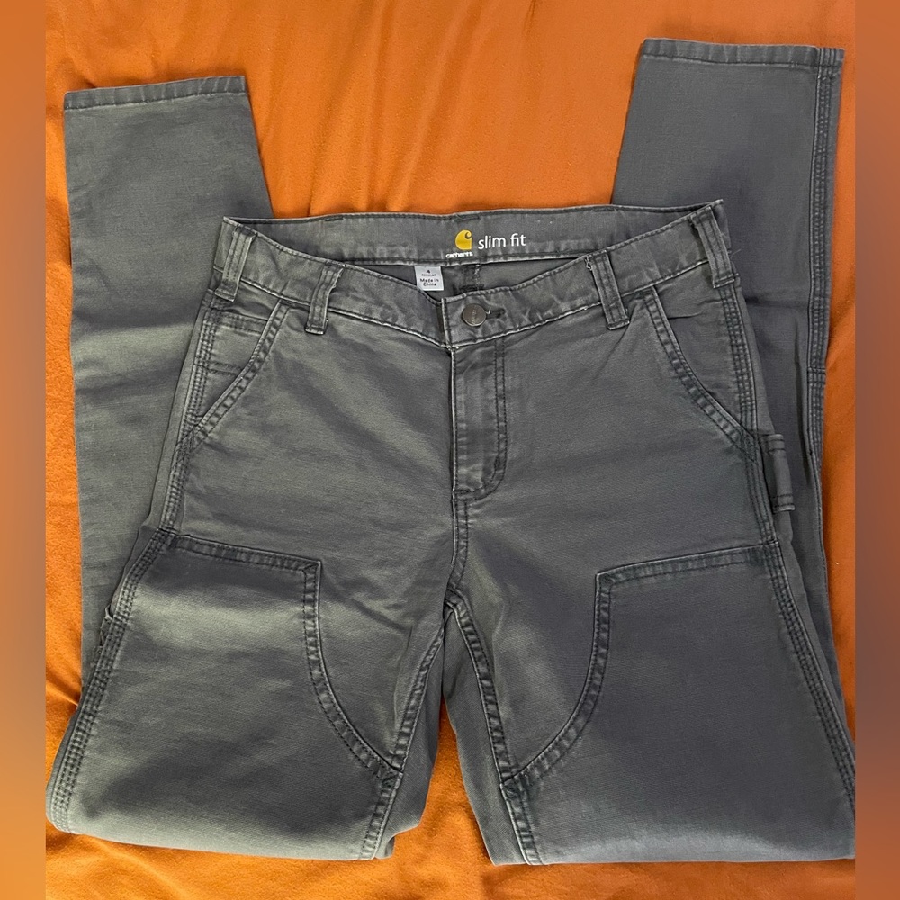 Women’s carhartt double front slim fit pant